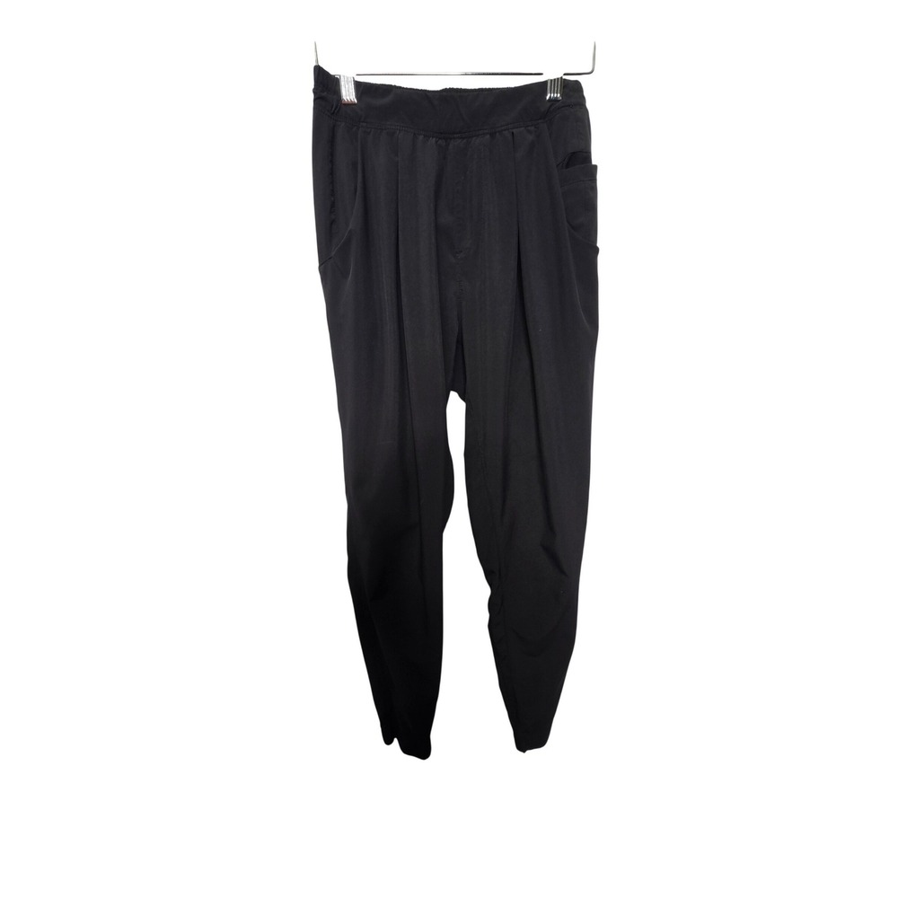 Lululemon Jogger Pants Black High Rise Lightweight Stretch Activewear XS 4?